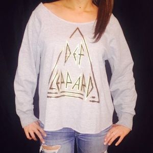 Def Leppard Pull Over by Lucky Brand